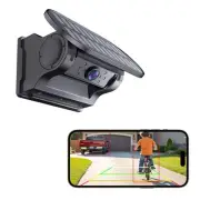WiFi Magnetic Solar Wireless Backup Camera, 10000mAh Rechargeable 1080P Rear ...