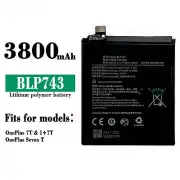 High Quality Li-ion Battery Replacement for OnePlus 7T BLP743 HD1900