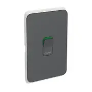 Clipsal Iconic 3041/45C-AN - Cooking Appliance Isolator Switch Plate Cover Anthracite - (Skin Only)
