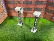 Narrow Support Trestles for 1:43 Slot Car Track - 4 Inch High