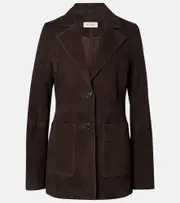 [Rohe] Róhe Suede blazer UK 16 brown