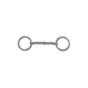Myler Bits Myler SS Loose Ring Sweet Iron Twisted Snaffle