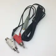 3.5mm Headphone Jack 1 Female to 2 RCA Male/Female Audio Video Extension Cable