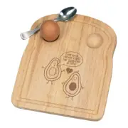 Avocado The Good Kind Of Fat Breakfast Dippy Egg Cup Board Funny Vegan
