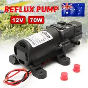 12V Water Pump 6L/Min High Pressure Self-Priming Caravan Camping Boat 70W 130PSI