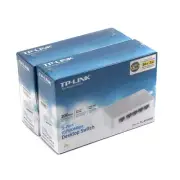 (Lot of 2) NEW TP-Link TL-SF1005D 5-Port 10/100Mbps Fast Ethernet Desktop Switch