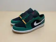 Nike Air Jordan 1 Low SE Men Shoes US 14 UK 13 New Sneaker Black Green Christmas