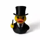 Magician Duck – Whimsical Fantasy Magic Collectible Figurine
