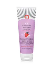 First Aid Beauty Kp Bump Eraser Body Scrub with 10% Aha Body Exfoliant for Keratosis Pilaris - Strawberry 8 oz.