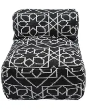 TOV Furniture Chiara Outdoor Accent Pouf