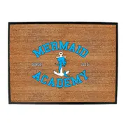 Mermaid Academy - Funny Novelty Doormat Man Cave Floor mat