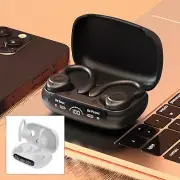 USA Wireless Bluetooth Headset Stereo Headphones Ear Hook Earbud TWS Earphones