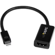 StarTech.com Mini DisplayPort to HDMI Adapter, Active Mini DP to HDMI Video Converter for Monitor/Display