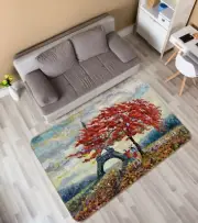 3D Painting Eiffel Tower NAO6612 Game Rug Mat Elegant Photo Carpet Mat Fay