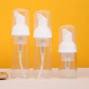3pcs Transparent Soap Foaming Bottle Travel Shampoo Foaming Dispenser Lotion