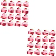 [COHEALI] Simulation Cake Costume Phone Case Fake Phone Charm Headdress Accessories Cake Decor for Phone Case Clothes Accessories Dress Accessories Corsage Decor