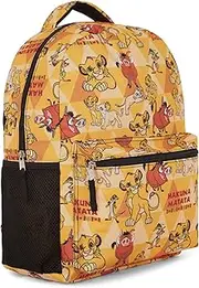 [Disney] Pixar All-Over Print Backpacs - Incredibles, Lion King, Monsters Inc, Toy Story - Durable Backpack for All Ages