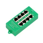 4 Port Gigabit POE Injector Panel 802.3AT/AF Mode A 44-57V POE4PG for Ubiquiti,