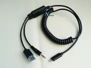 AUX CABLE ADAPTER FOR IPHONE 14 13 12 11 X KENWOOD KCA iP200 iP202 iP22F iP240V