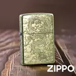 ZIPPO 金祥雲龍-常規款防風打火機 Z-053 祥龍 騰雲駕霧 黃銅鏡面 銳氣 中國風 東飛龍 終身保固