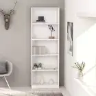 5 Tier Bookshelf Cabinet Open Shelf Cupboard Furniture Book Organiser Stand Rack