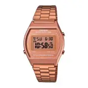 Casio B640WC-5A Women's Retro Digital Rose Gold Watch