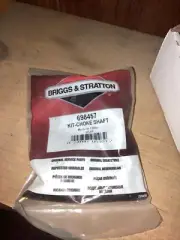 Briggs & Stratton 698457 Choke Shaft Kit Factory Sealed Foam is Bad OEM NOS
