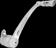 AN Deep Cut Brake Lever Kit 1in Over Chrome Harley Freewheeler 15-21