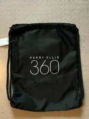 Perry Ellis 360 Sackpack Black New With Tag