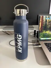 KPMG Steel Water Bottle 24 oz. Tempshield Water Flask Hydro Thermo Bottle -NEW