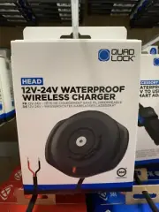 100% GENUINE QUAD LOCK 12V-24V WATERPROOF WIRELESS CHARGING HEAD MARINE BOATING
