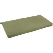 Blazing Needles 42-inch by 19-inch Micro Suede Loveseat Cushion Sage