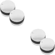 Happyyami 2sets Cooktop Burner Knob Covers Gas Stove Knobs Replacement for Gas Burners (Pack of 2) 2pcs*2