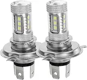 Didiseaon 2pcs LED Headlight Bulbs High Brightness Daytime Running Lights Fog Lamps Strong Permeability Optimal Road Visibility for Safe Driving