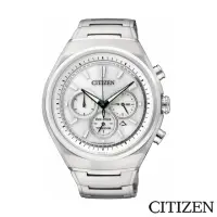 在飛比找momo購物網優惠-【CITIZEN 星辰】Eco-Drive 超級鈦三眼計時腕