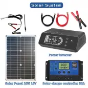 1000W 12V To 110V/220V Pure Sine Wave Power Inverter Solar System Home Outdoor