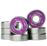 Sunday Abec 5 Purple Skateboard Bearings