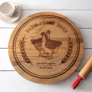 Farm Fresh Eggs Lazy Dining Table Susan