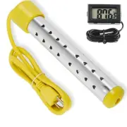 Immersion Water Heater, 1500W Portable Hot Water Heater, Water Heater Heats u...