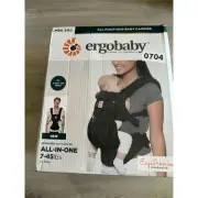 Ergobaby Omni 360/Omni classic All-in-One Baby Carrier Onyx Black NIB