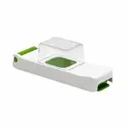 NEW ALLIGATOR MINI CHOPPER WITH COLLECTOR Vegetable Fruit Chopper Dicer Swedish