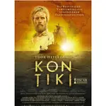 2012電影《孤筏重洋KON-TIKI/康提基號：偉大航程》DVD 英語中英雙字 全新盒裝