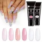UR SUGAR 15ml Poly Gel UV LED Soak Off Nail Extension Builder False Nails Nude
