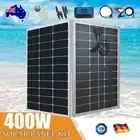 12V 400W Bifacial Solar Panel Kit 400 Watt Home Fixed Camping Battery Charging