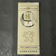 Clark & Gregory Golf Glove Cade Leather Beige Men’s Left Sz Medium.