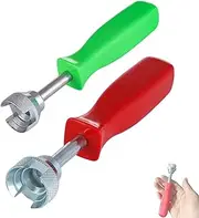 Brake Spring Compressor Tool, Car Drum Brake Repair Install Tool, Car Brakes Spring Washer Repair Shoe Compressor, Maximize Efficiency for Every Automotive Task Automotive (red+green)