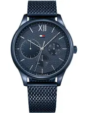 [Tommy Hilfiger] Damon Stainless Steel Watch in Blue 1791421