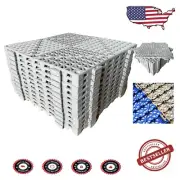 12-Pack Modular Interlocking Non-Slip Mats – Waterproof Utility for Outdoors