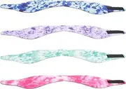 [ARTSEWPLY] 4Pcs Swim Ear Headbands Bathing Ear Covers for Swimming Surfing Kayaking Lightweight and Comfortable Design for Men and Women