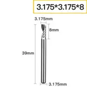 End Mill CNC Milling Cutter High Quality 3.175mm Handle Diameter CNC Engraving